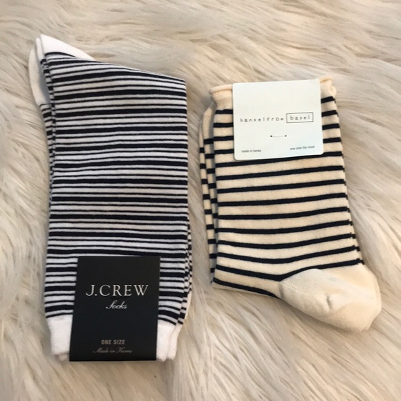 J. Crew Accessories - Striped Socks